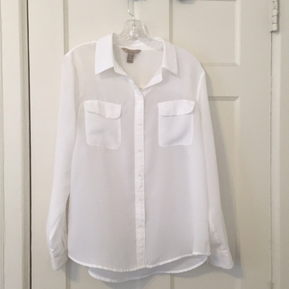 Banana Republic Tops - White Blouse